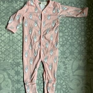Monica + Andy Peace Out Romper 3-6 Months